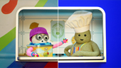 compositing breakdown for the stop-motion episodic The Tiny Chef Show